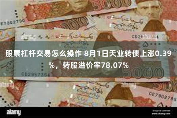 股票杠杆交易怎么操作 8月1日天业转债上涨0.39%，转股溢价率78.07%