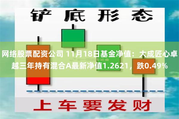 网络股票配资公司 11月18日基金净值：大成匠心卓越三年持有混合A最新净值1.2621，跌0.49%